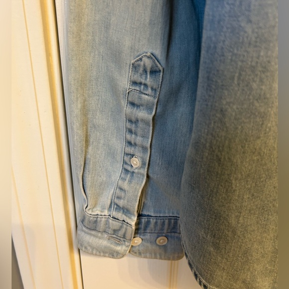 Acne Studios Men’s Denim Long Sleeve Button Down, Classic Fit, Size 52 EU/XL - Picture 7 of 7